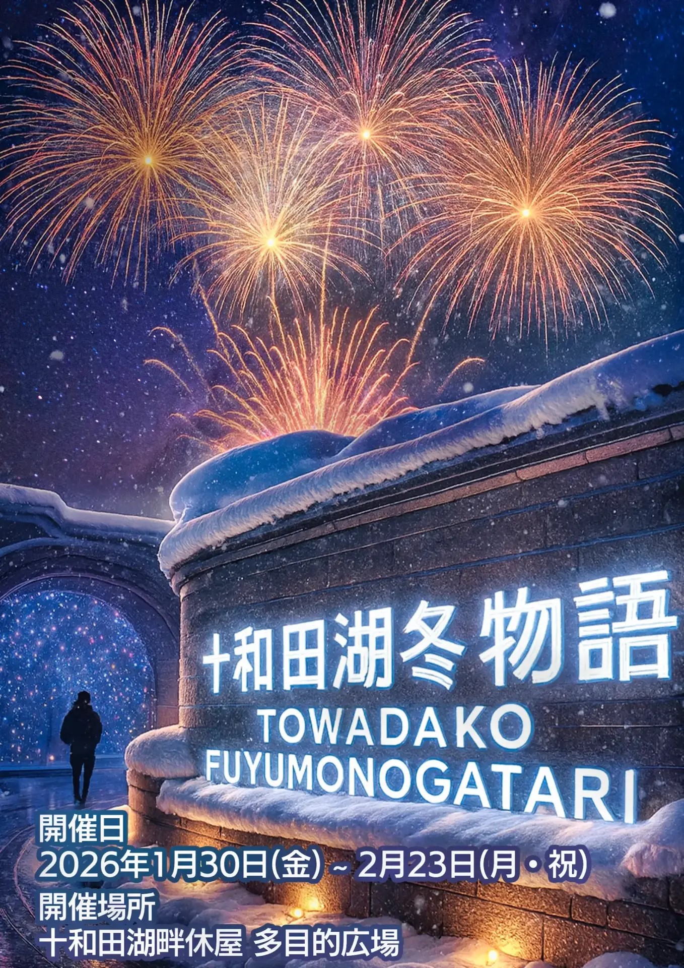 ✨冬の十和田湖が幻想的な物語の世界へ！